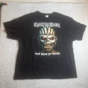 Iron Maiden men's black The Book Of Souls World Tour Event T Shirt 2017 3xl